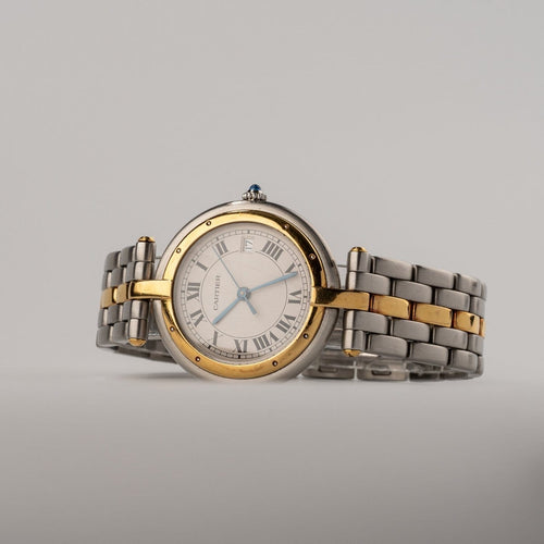 Montre Cartier Panthère - Montre en or jaune et acier 58 Facettes TOT-02177
