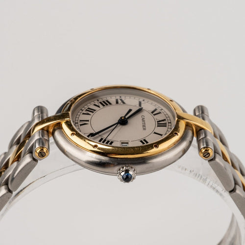 Montre Cartier Panthère - Montre en or jaune et acier 58 Facettes TOT-02177