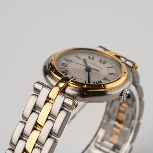 Montre Cartier Panthère - Montre en or jaune et acier 58 Facettes TOT-02177