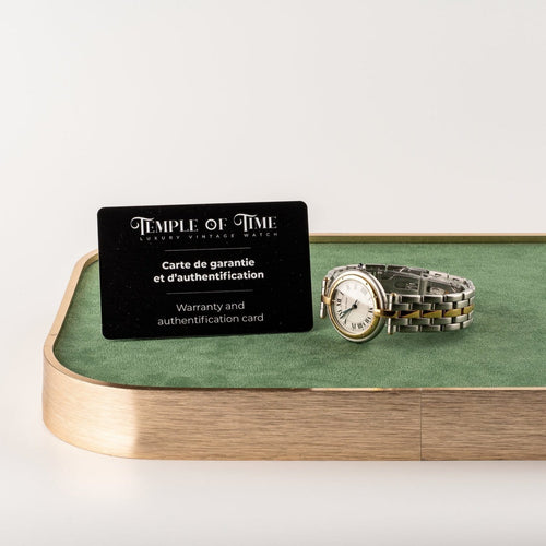 Montre Cartier Panthère - Montre en or jaune et acier 58 Facettes TOT-02177