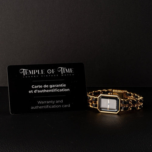 Montre Chanel Première - Montre H0001 plaqué or 58 Facettes TOT-02211