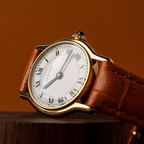 Montre Cartier Riviera - Montre en or jaune 58 Facettes TOT-02128