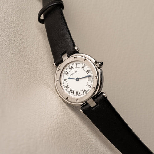 Montre Cartier Santos Ronde - Montre 8192 58 Facettes TOT-02242