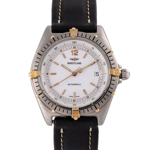 Montre Breitling Antarès - Montre 81970 en acier et or 58 Facettes TOT-02396