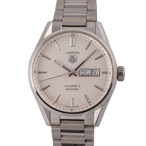 Montre TAG Heuer Carrera Calibre 5 - Montre WAR201B.FC6291 58 Facettes TOT-02342