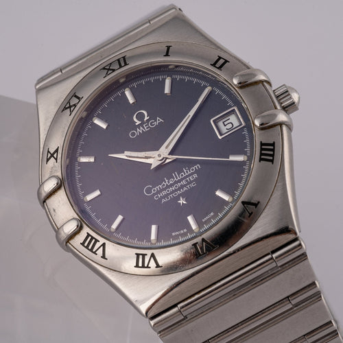 Omega Constellation - Reloj automático de acero 58 Facettes TOT-02329