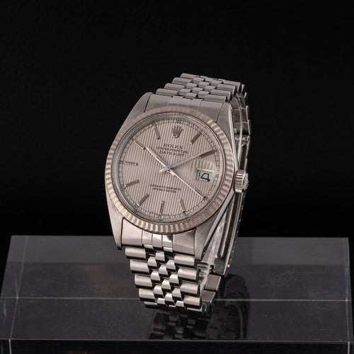 Montre Rolex Datejust - Montre 36 Tapestry en acier 58 Facettes TOT-11586