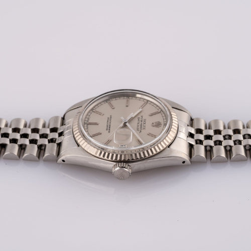 Montre Rolex Datejust - Montre 36 Tapestry en acier 58 Facettes TOT-11586
