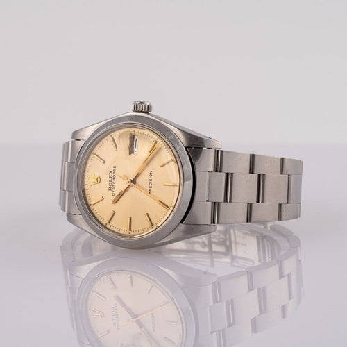 Montre Rolex OysterDate Precision - Montre en acier réf. 6694 58 Facettes TOT-02323