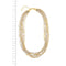 Collier Collier multifils - 2 ors 18 ct à billes facettées 58 Facettes 26987