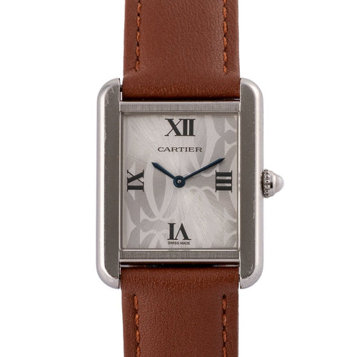 Montre Cartier Tank Solo - Montre 2716 en acier 58 Facettes TOT-02334