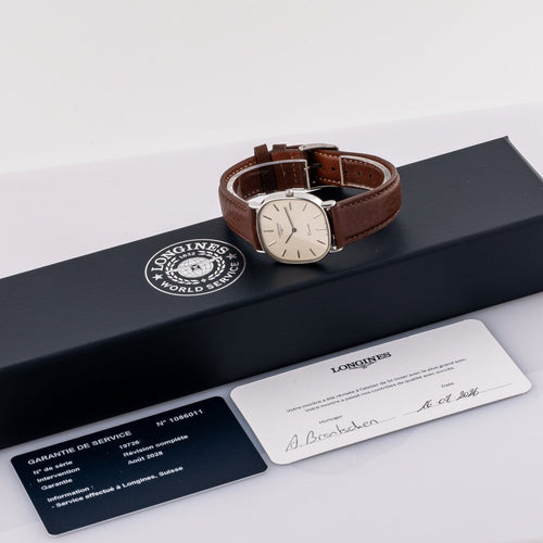 Montre Longines TV Quartz - Montre unisexe en acier 58 Facettes TOT-02401