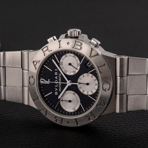 Montre Bulgari Diagono - Montre CH35S 58 Facettes TOT-02371