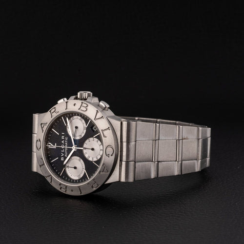 Montre Bulgari Diagono - Montre CH35S 58 Facettes TOT-02371