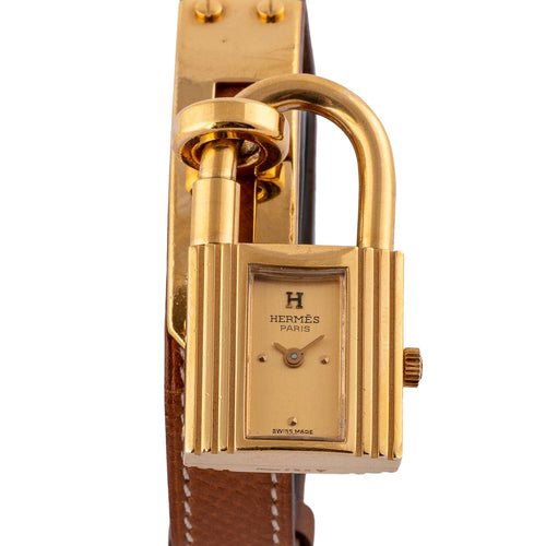 Montre Hermès Kelly - Montre KE1.210 plaquée or 58 Facettes TOT-02379