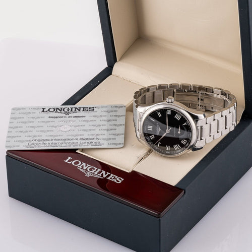 Montre Longines Master Collection - Montre automatique en acier 58 Facettes TOT-02389