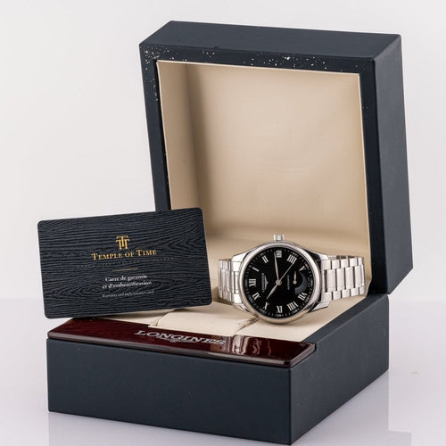 Montre Longines Master Collection - Montre automatique en acier 58 Facettes TOT-02389