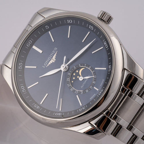 Montre Longines Master Collection - Montre en acier cadran bleu 58 Facettes TOT-02391