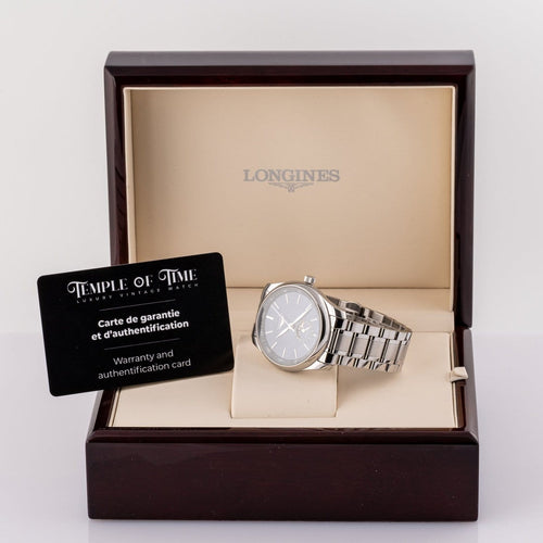 Montre Longines Master Collection - Montre en acier cadran bleu 58 Facettes TOT-02391