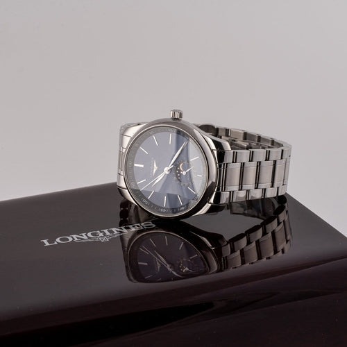 Montre Longines Master Collection - Montre en acier cadran bleu 58 Facettes TOT-02391