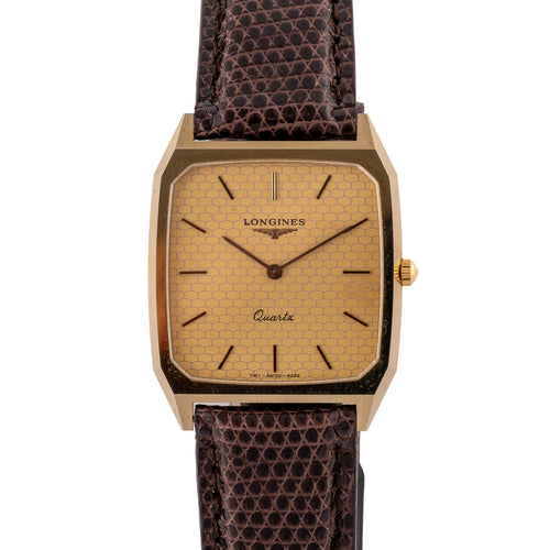 Longines Quartz - Gold-plated watch 58 Facettes TOT-02426