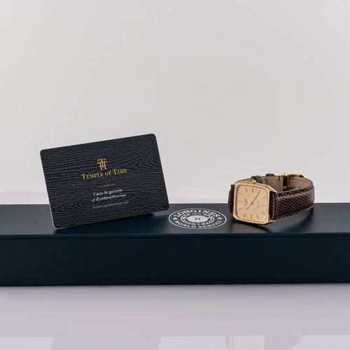 Longines Quartz - Gold-plated watch 58 Facettes TOT-02426