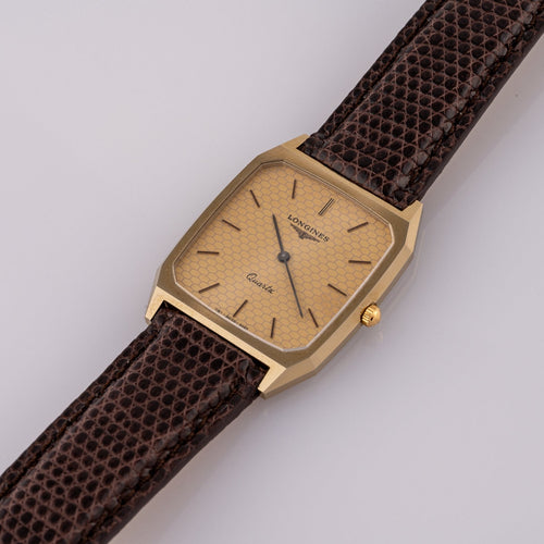 Longines Quartz - Gold-plated watch 58 Facettes TOT-02426
