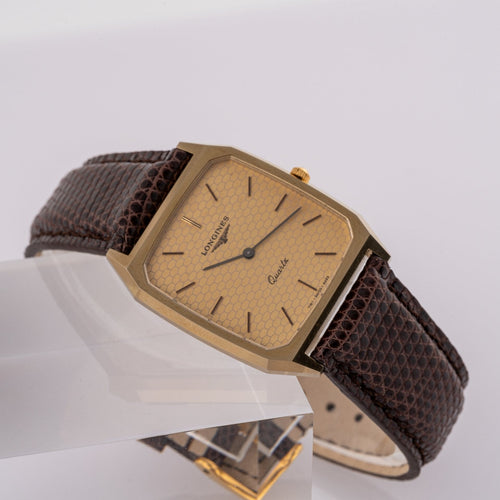 Longines Quartz - Gold-plated watch 58 Facettes TOT-02426