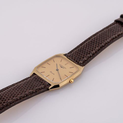 Longines Quartz - Gold-plated watch 58 Facettes TOT-02426
