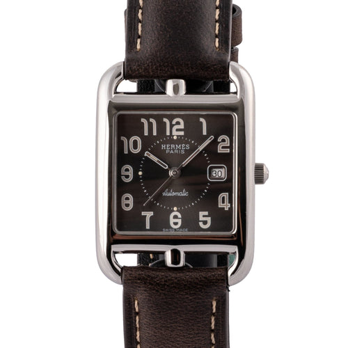Montre Hermès Cape Cod - Montre automatique en acier 58 Facettes TOT-02340