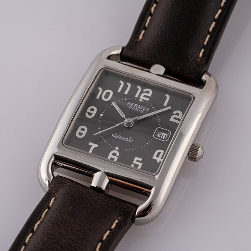 Montre Hermès Cape Cod - Montre automatique en acier 58 Facettes TOT-02340