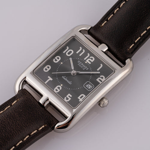 Montre Hermès Cape Cod - Montre automatique en acier 58 Facettes TOT-02340