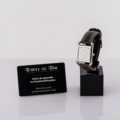 Montre Hermès Cape Cod - Montre automatique en acier 58 Facettes TOT-02340