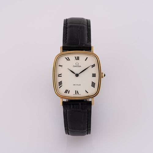 Montre Omega De Ville - Montre unisexe plaqué or 58 Facettes TOT-02287