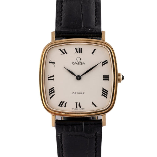 Montre Omega De Ville - Montre unisexe plaqué or 58 Facettes TOT-02287