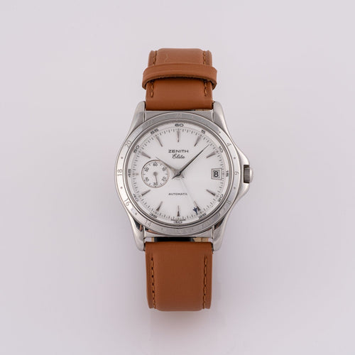 Zenith Elite GMT - Steel watch 58 Facettes TOT-02243