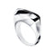Bague 56 Bague en or blanc 18 ct à diamants taille brillant 58 Facettes 26314