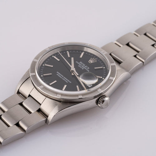Montre Rolex - Montre Oyster Perpetual Date 15210 58 Facettes TOT-02282