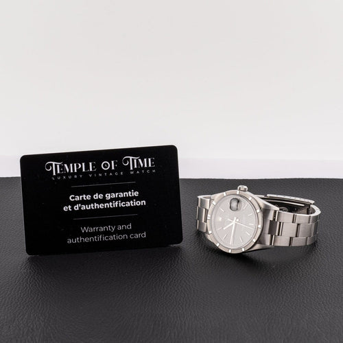 Montre Rolex - Montre Oyster Perpetual Date 15210 58 Facettes TOT-02282