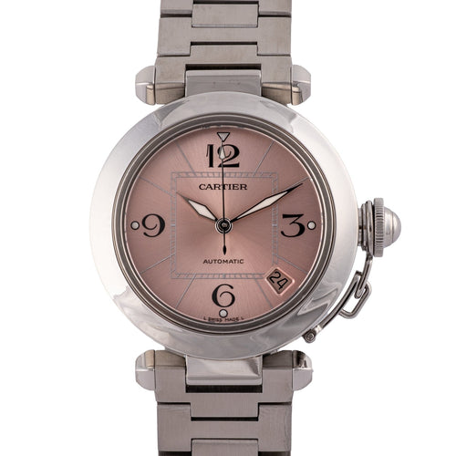 Montre Cartier Pasha C - Montre W31075M7 en acier 58 Facettes TOT-02307