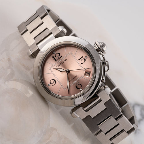 Montre Cartier Pasha C - Montre W31075M7 en acier 58 Facettes TOT-02307