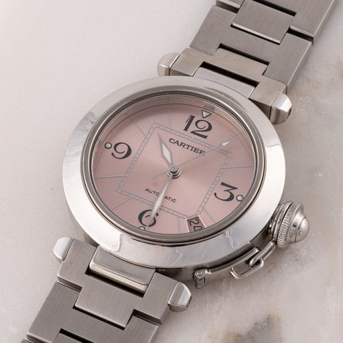 Montre Cartier Pasha C - Montre W31075M7 en acier 58 Facettes TOT-02307