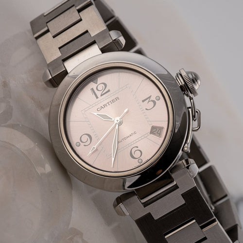 Montre Cartier Pasha C - Montre W31075M7 en acier 58 Facettes TOT-02307