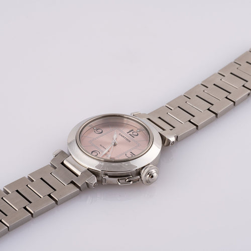 Montre Cartier Pasha C - Montre W31075M7 en acier 58 Facettes TOT-02307