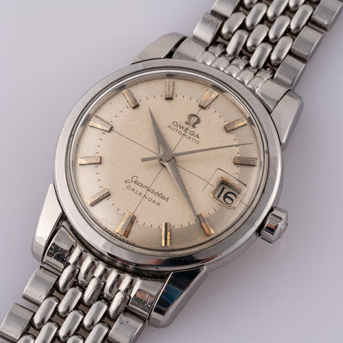 Montre Omega Seamaster Calendar - Montre acier 28496 SC 58 Facettes TOT-02157