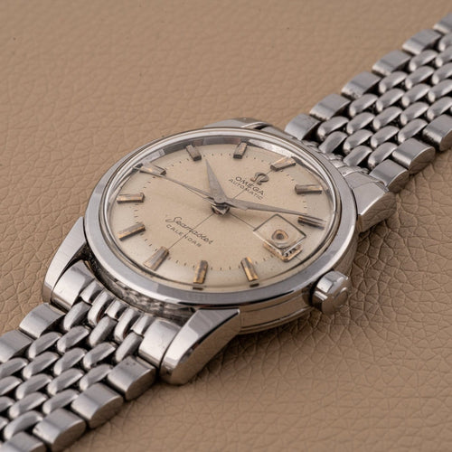 Montre Omega Seamaster Calendar - Montre acier 28496 SC 58 Facettes TOT-02157