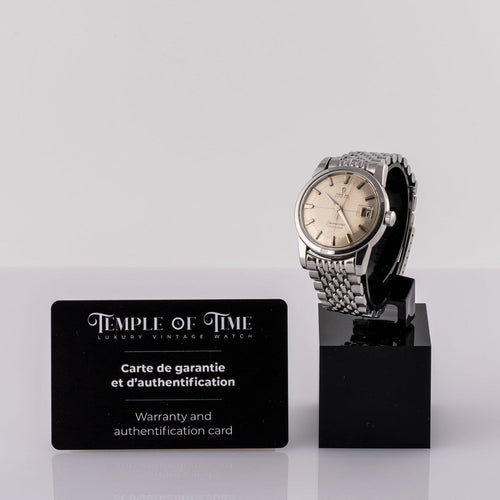 Montre Omega Seamaster Calendar - Montre 28496 SC en acier 58 Facettes TOT-02157