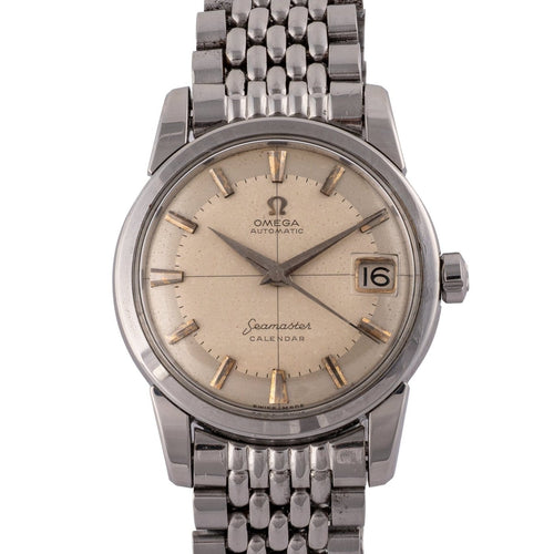 Montre Omega Seamaster Calendar - Montre acier 28496 SC 58 Facettes TOT-02157