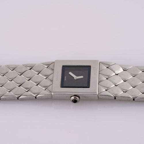 Montre Chanel Matelassée - Montre H0009 en acier 58 Facettes TOT-02449