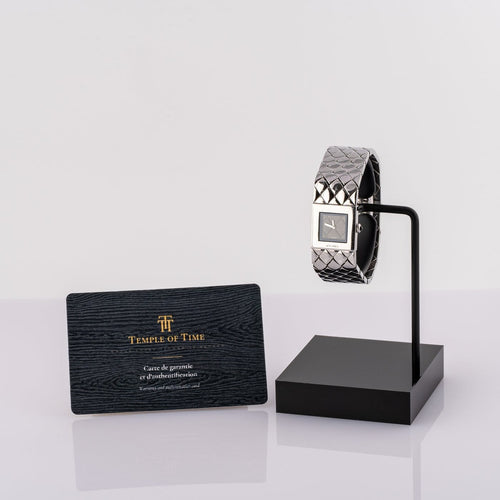 Montre Chanel Matelassée - Montre H0009 en acier 58 Facettes TOT-02449
